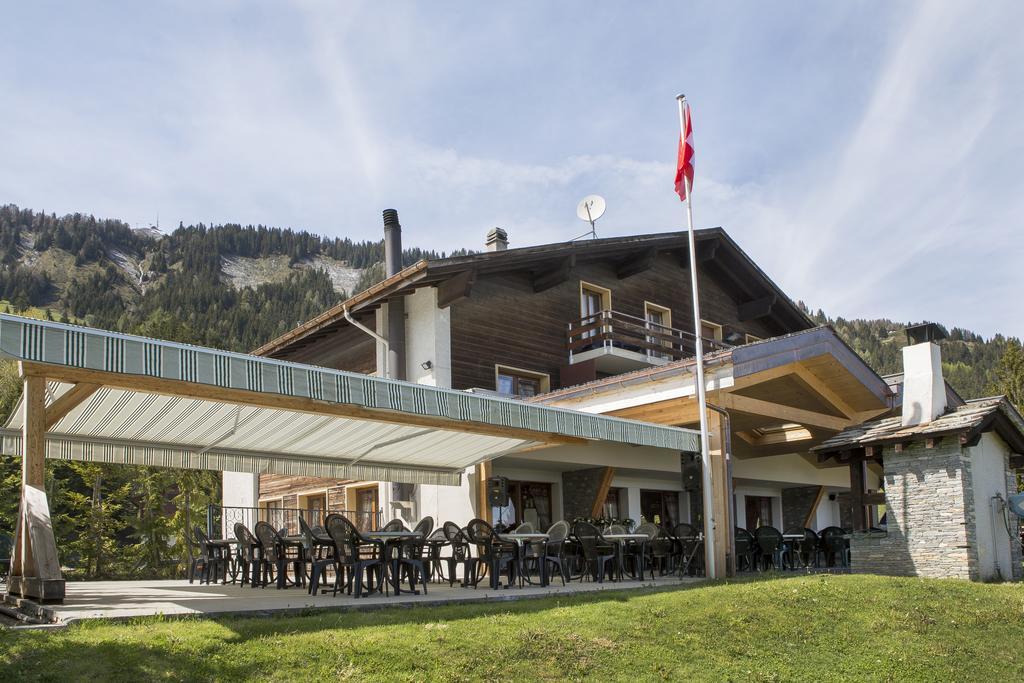 Hotel De Charme La Poste Anzère Buitenkant foto